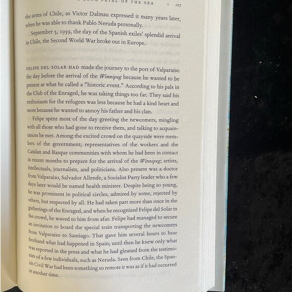 A Long Petal of the Sea by Isabel Allende | 2020 | Historical Romance - Picture 8 of 15